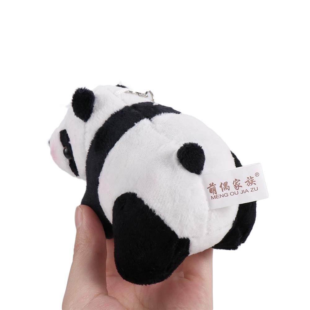 Bag Charm Bag Pendant Car Keychain Plush Key Ring Plush Keychain Backpacks Key Ring Panda Keychain