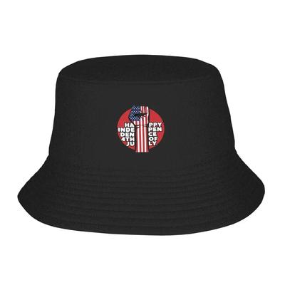 Chapeau seau design patriotique USA Unisexe Femmes Unisexe Polyvalent Protection Solaire Extérieure Chapeaux Chapeau de Pêche Chasse Été Plage