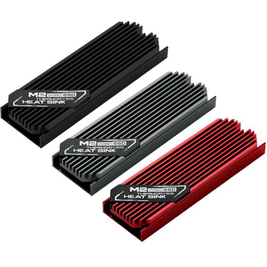 Chladič SSD Ultratenká profesionální hliníková chladící tepelná podložka pevného disku pro M.2 SSD 2280