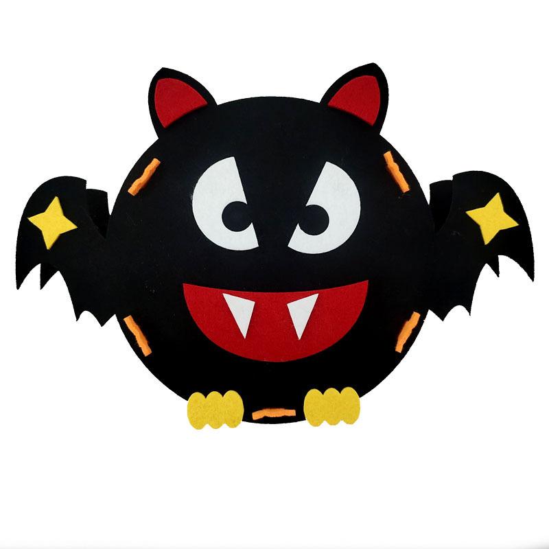 

Сумка для конфет из фетра на Хэллоуин, декоративная сумка в виде тыквы.