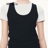 MO&Co. Women's U-Neck Textured Tank Top