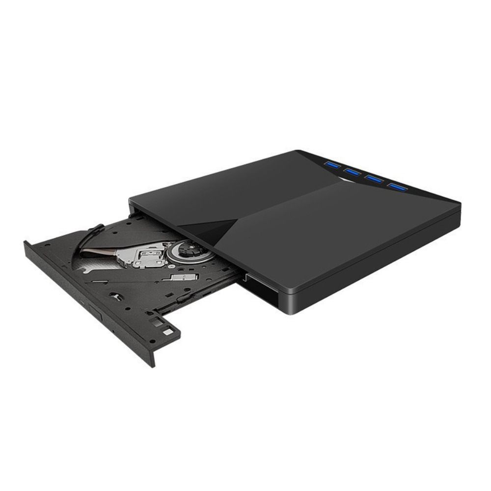 Plug-and-Play Type-C DVD Burner High-Speed Optical Drive 7-in-1 External DVD Drive  Office