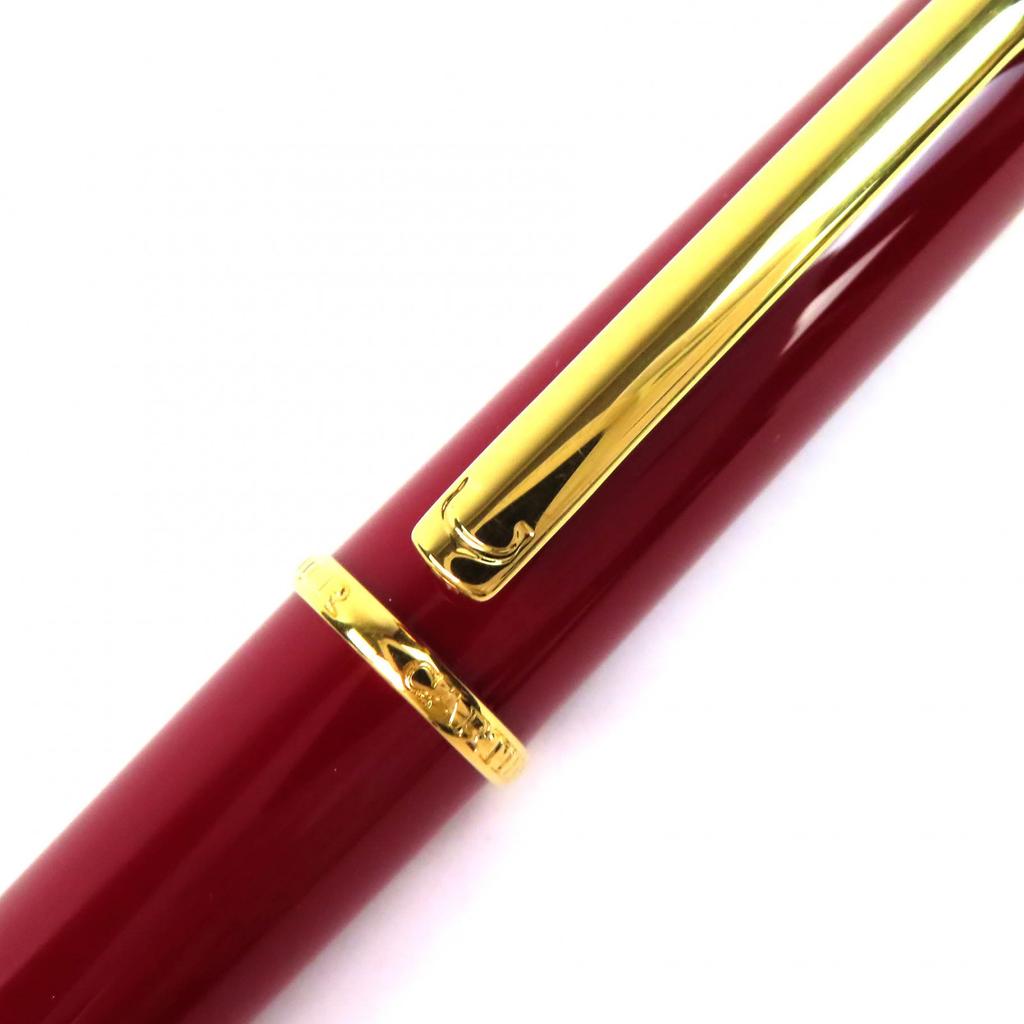 Great Cartier Ballpoint pen Diaboro de Cartier Twist type Bordeaux mens Used
