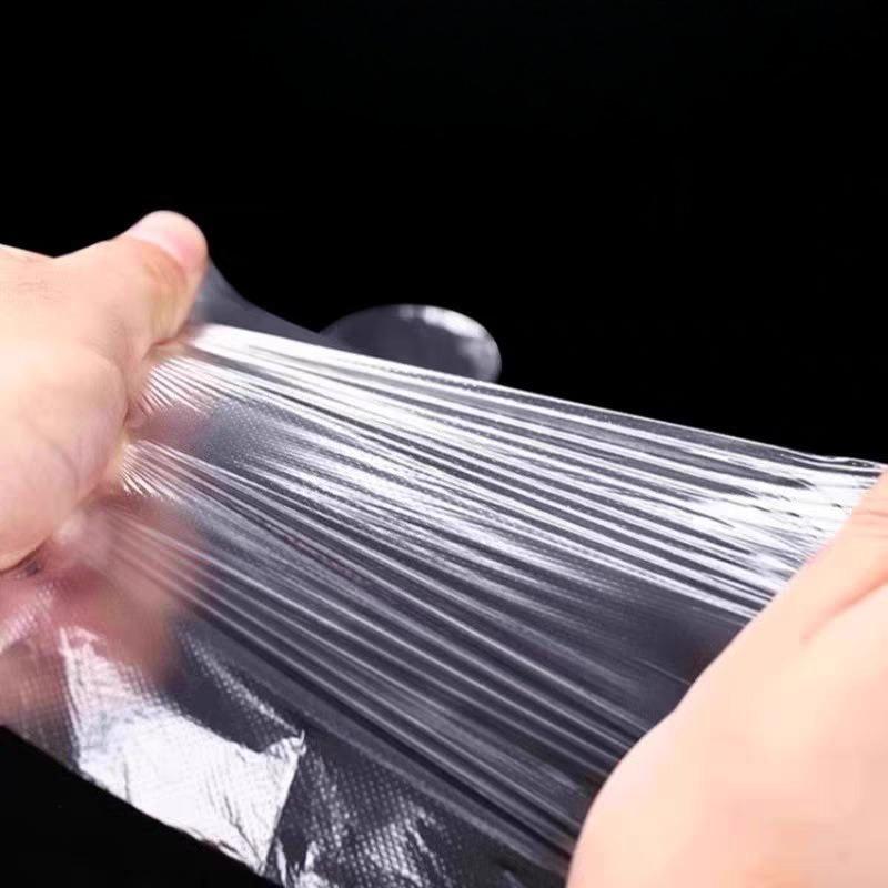 500 Stück Lebensmittelqualität Transparente Einweg-Handschuhe, PE-Material, Leichte und Hygienische Küchenutensilien für die Handhabung, Lebensmittelhandschuhe