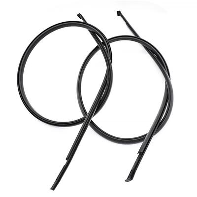 2 Pièces pour Toyota Corolla 2003 2004 2005 2006 2007 2008 Noir Garniture de Toit Supérieur de Voiture Moulure Kit Bande d'Étanchéité Accessoires de Remplacement