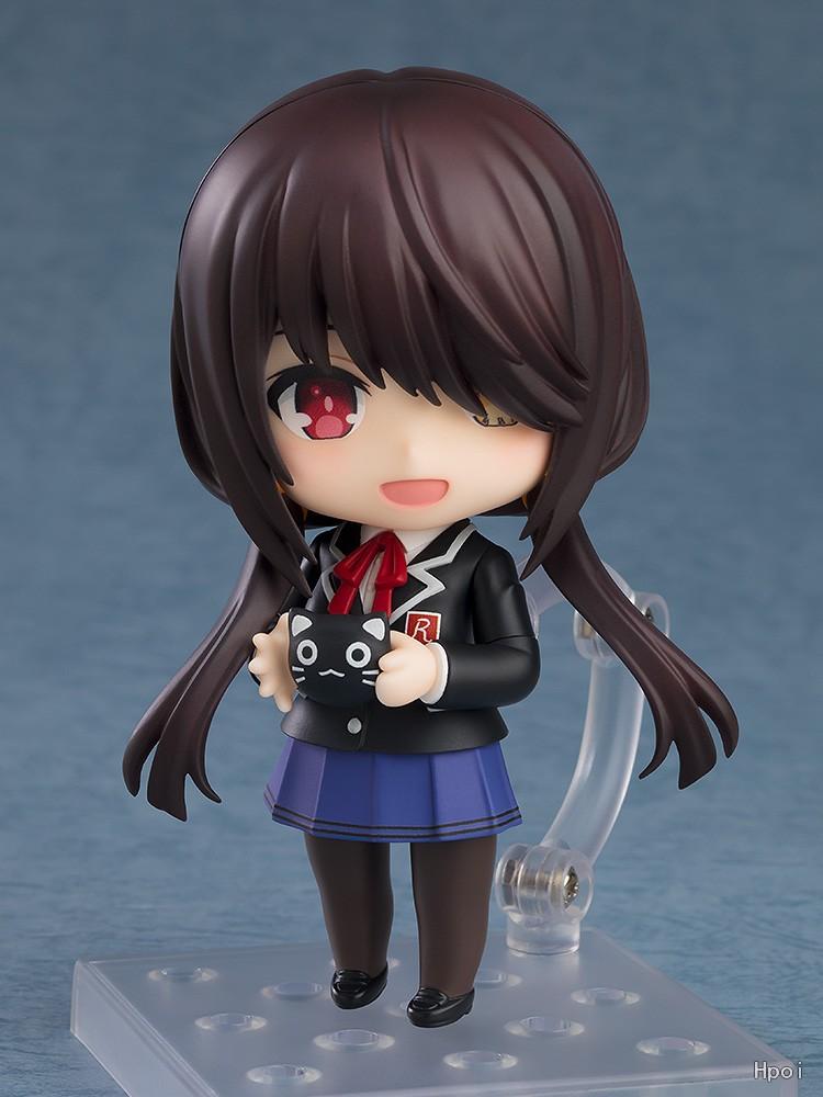 10CM Anime Date A Live V Tokisaki Kurumi Figure (#2455) School Uniform Ver Aciton Figure OB11 Model Toy Doll Collection Gift PVC