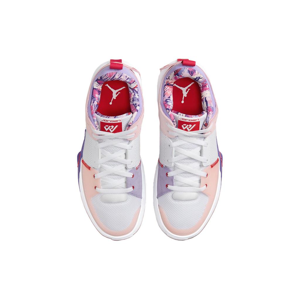 New JORDAN One Take 5 White Arctic Punch Purple Pulse University Red Translucent Outsole FQ3098-100