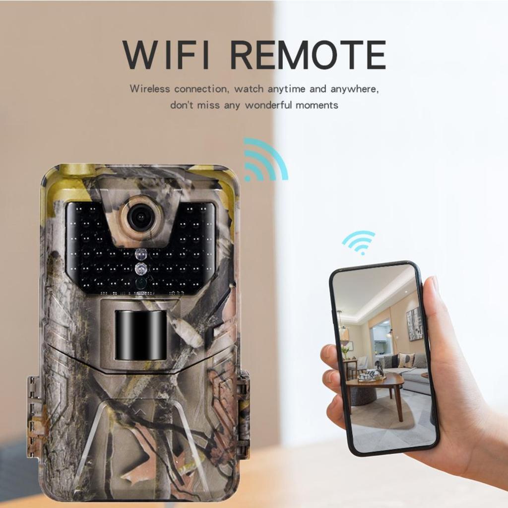 Zewnętrzna kamera leśna 36MP 2.7k Zasięg detekcji 120° Wodoodporność IP66 Niewidoczny noktowizor Monitorowanie dzikiej przyrody Pułapka Kamera myśliwska