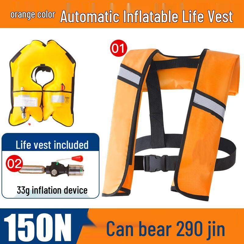 Miling Automatic Inflatable Life Jacket One Size