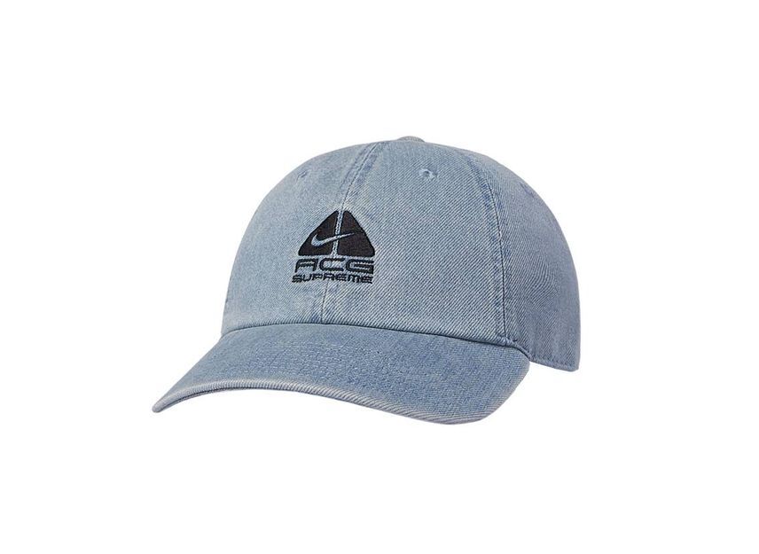 Supreme Nike ACG Denim 6-Panel Washed Blue One-Size