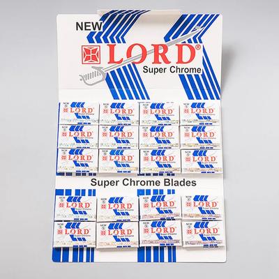 Lord Superchrome Razor Blades 20 Pack (100 Count)