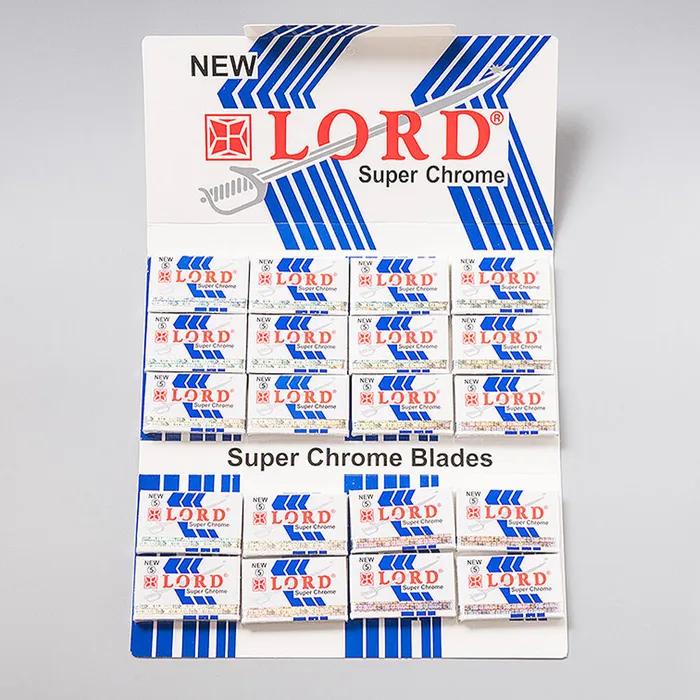 Lord Superchrome Razor Blades 20 Pack (100 Count)