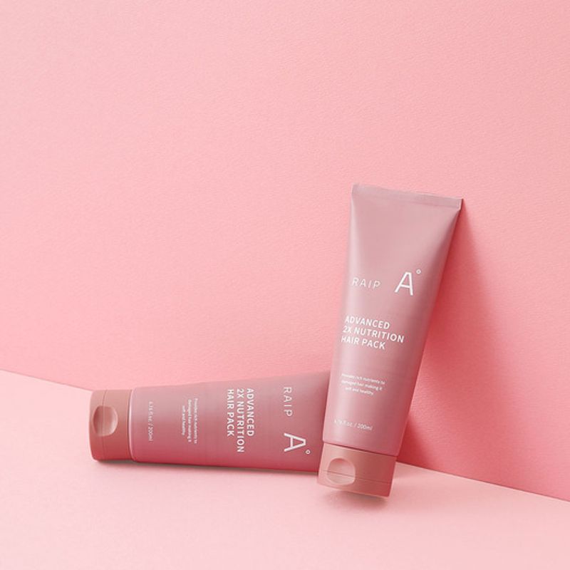 RAIP Advanced 2X Nutrition Protein Hair Pack 200ml Extreme Damage Repair Damaged Hair Jelly LPP Nutrition Self Clinic Advanced 2X Nutrition Protein Hair Pack 200ml