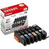 Canon Genuine Ink Tank BCI-351XL+350XL/6MP (large Capacity, 6 Color Set)