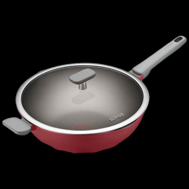 Supor Red Dot Titanium Non-stick Wok