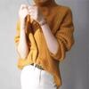 Turtleneck women's loose lazy versatile fashion casual pullover thick stick needle sweater looking thin