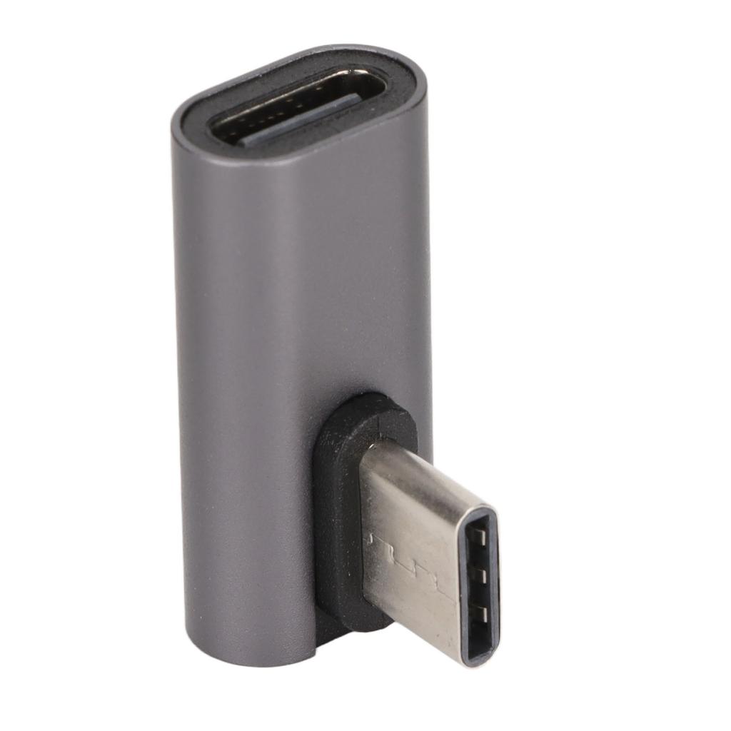 Type C Male to Female Adapter 10Gbps Aluminum Alloy Compact Type C Adapter for Laptops Tablets Smartphones