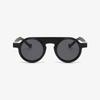 Vintage  Luxury Brand Designer Round Sunglasses Women For Men Shades Popular Steampunk Party Hip Hop High Quality Eyeglasses
