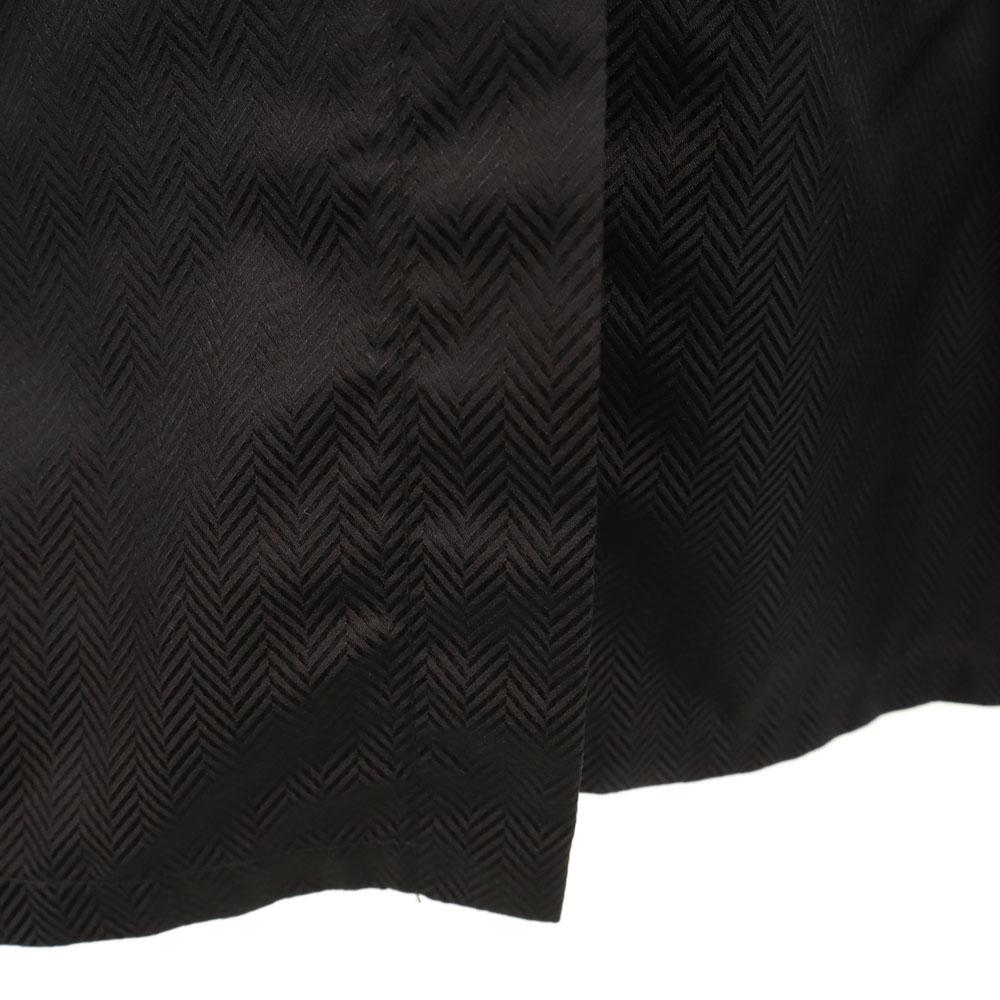 Armani Collezioni Made In Italy Herringbone Pattern Stainless Collar Coat Men's Used