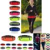 Waterproof Reflective Running Belt With Multi-pockets And Sealed Zipper For Sports