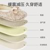 Lidani maternity confinement shoes thin antibacterial women's postpartum bag and slippers non-slip home autumn and winter comfortable cotton mop