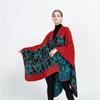 European American Street Style Camouflage Split Warm Shawl Scarf