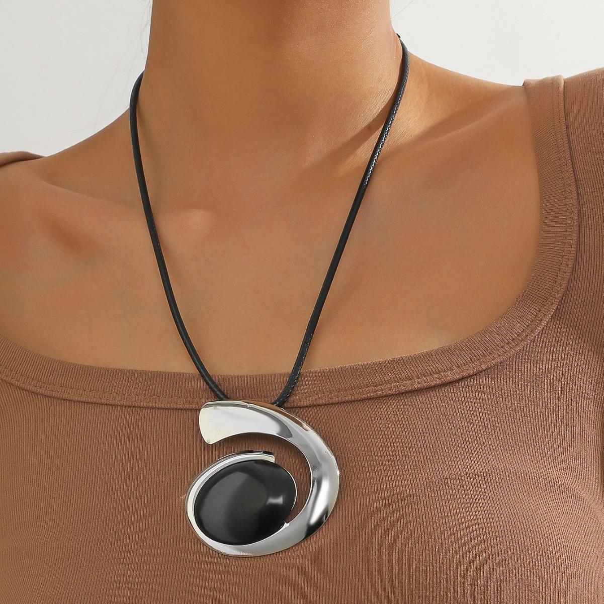 

Модне перебільшене модне намисто для жінок, дівчат, унікальний персоналізований дизайн, бірюза, неправильні сплави, ювелірні вироби, подарунки