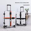 Etravel Cross-Shaped Packing Strap with Combination Lock, Luggage Safety Tie-Down Strap, Colorful Version with Combination Lock