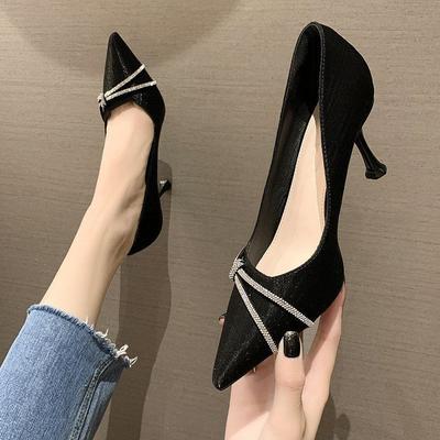 Luxury Fashion Women Fashion Rhinestone High Heels Shoes