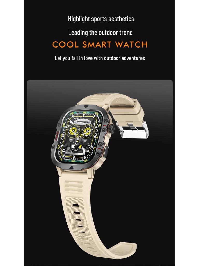 Z78 Smart Watch: Durable, Waterproof, Heart Rate & Sleep Monitor, Bluetooth Call, Sports Tracker Bracelet.