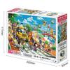 Epoch Peanuts Snoopy Beachside Land Jigsaw Puzzle 54-717s 38×53cm Adhesive with Spatula and Ticket