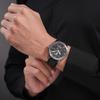 Watch STYLESHIFT Black Dial Leather Strap PEWGB0092601 [POLICE][Authentic] Men's