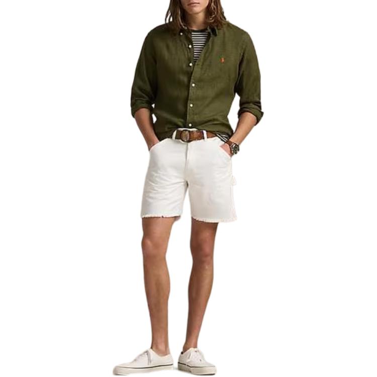 Polo Ralph Lauren linen shirt MNPOWOV16824202-301