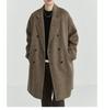 Men's Mid-Length Double-Sided Wool Coat: New Stylish Thickened Korean Winter Design