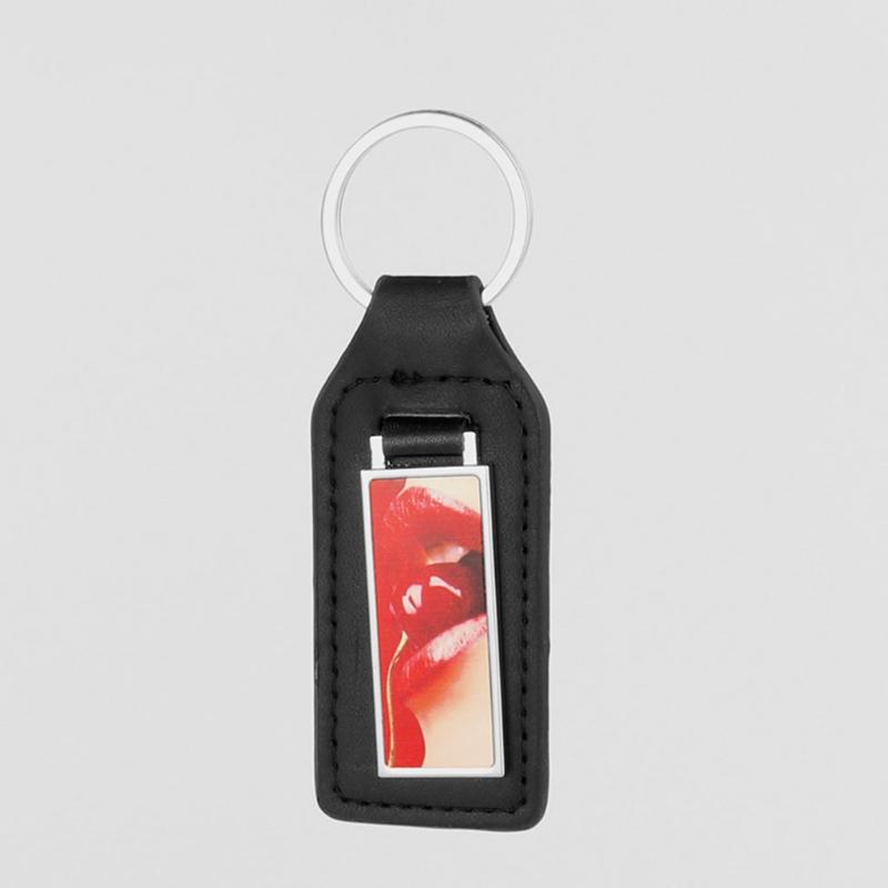 Sublimation Blank Round Keychain with for Key Ring Heat Transfer Keychain for Christmas Valentine Graduation Day Present