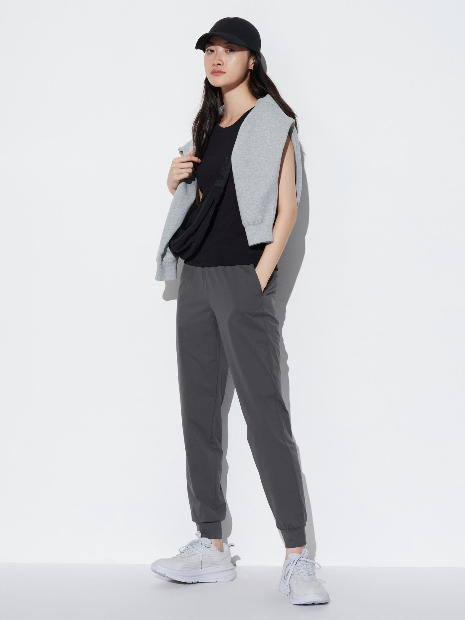

Uniqlo Japan ультра эластичные брюки Airism Jogger, удлиненные, длина 71 73 см 07 GRAY/XL