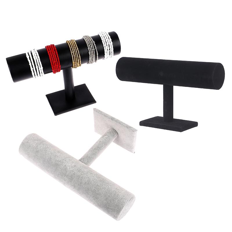 T Bar Velvet Hairband Headband Holder Retail Shop Display Stand Rack Holder