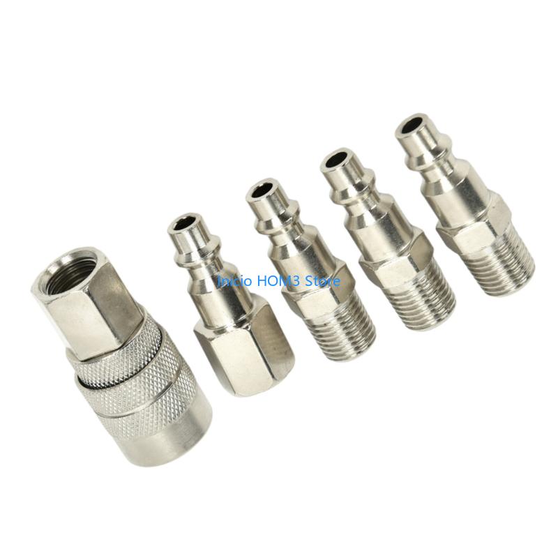 A5YD Steel Quick Coupler For Air Compressors Pneumatic Tool Leakproof Seal