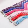 2pcs Pet Slobber Towel Cat Dog Collar Triangle Towel Dual-use Small and Medium Dog Teddy Pet Supplies, Black and Purple Betterlifefg