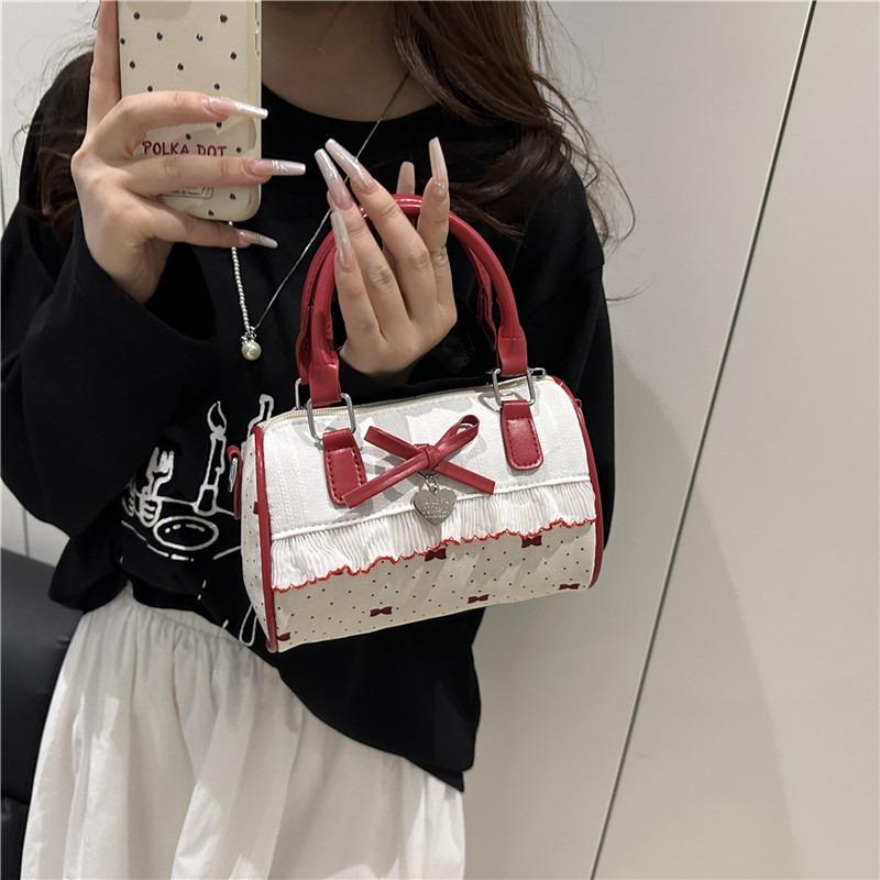 Dopamine Contrasting Small Bag Women's New Exquisite Versatile Messenger Bag Fashion Handbag