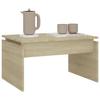  Coffee Table, Sonoma Oak, 68x50x38 Cm, Wood-based Material