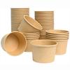 50 Stück Papier-Eisbecher, 8 oz Einwegschalen für heiße und kalte Speisen, Partybehälter für Desserts, Eisbecher, gefrorenen Joghurt, Suppe