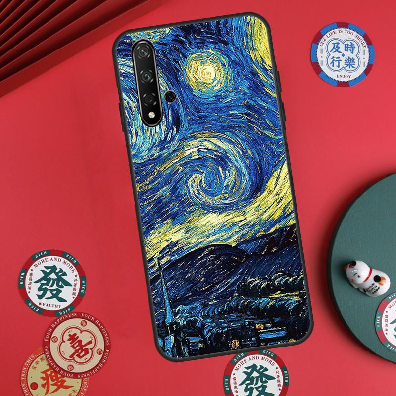 Starry Night Klimt Kiss For Huawei Nova 5T 10 9 SE 7i 8i 11i 12i Y73 Y90 Y70 Y72 Y61 Y91 P60 Pro P30 P40 Lite Case
