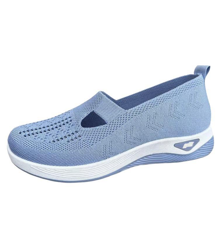 Soft sole comfortable non-slip hollow shoes summer non-slip breathable casual mesh shoes mesh shoes