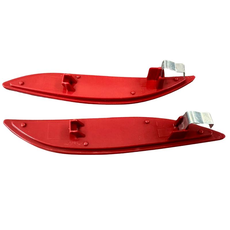 Fit For Renault Megane MK3 Fluence 2008-2013 Pair Rear Bumper Reflector Light Lens Red Left and Right 265650004R-265600004R