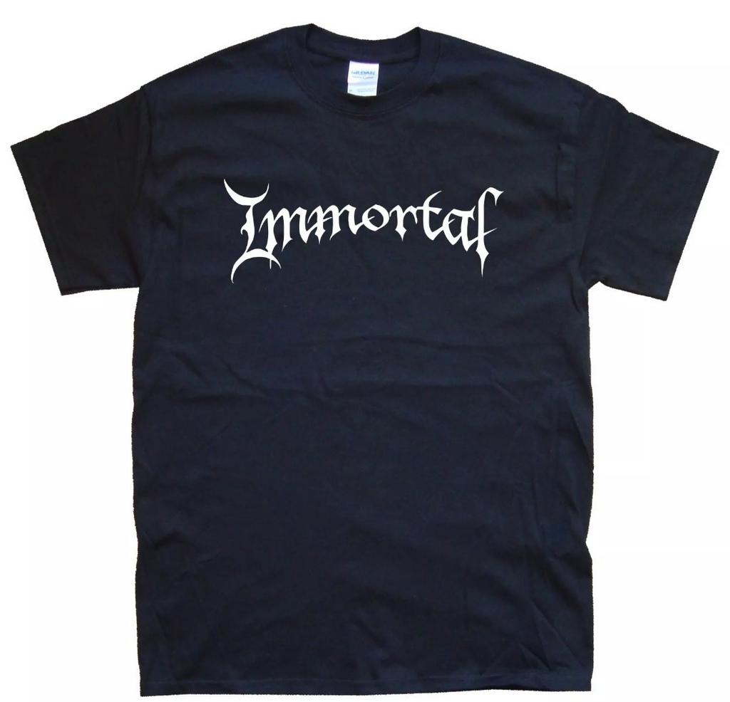 IMMORTAL new T-SHIRT All sizes S M L XL XXL colours black white