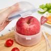Fruit Fresh Container Apple Storage Round Sealed Lid Onion Vegetable Box Microwave Safe Lunch Box