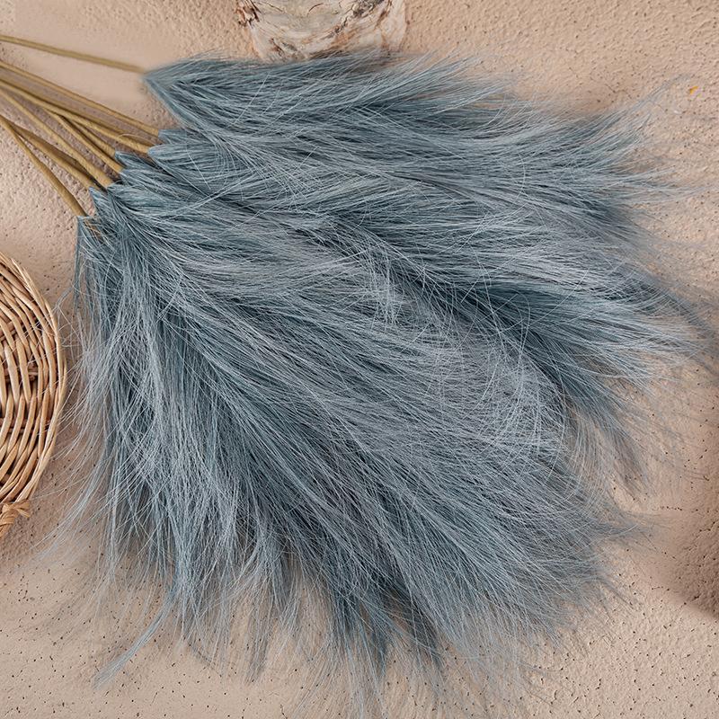 

5 шт. искусственная пампасная трава сушеные тростниковые цветы букет свадебная вечеринка украшения дома комната поддельные растения украшения поставки 5pcs