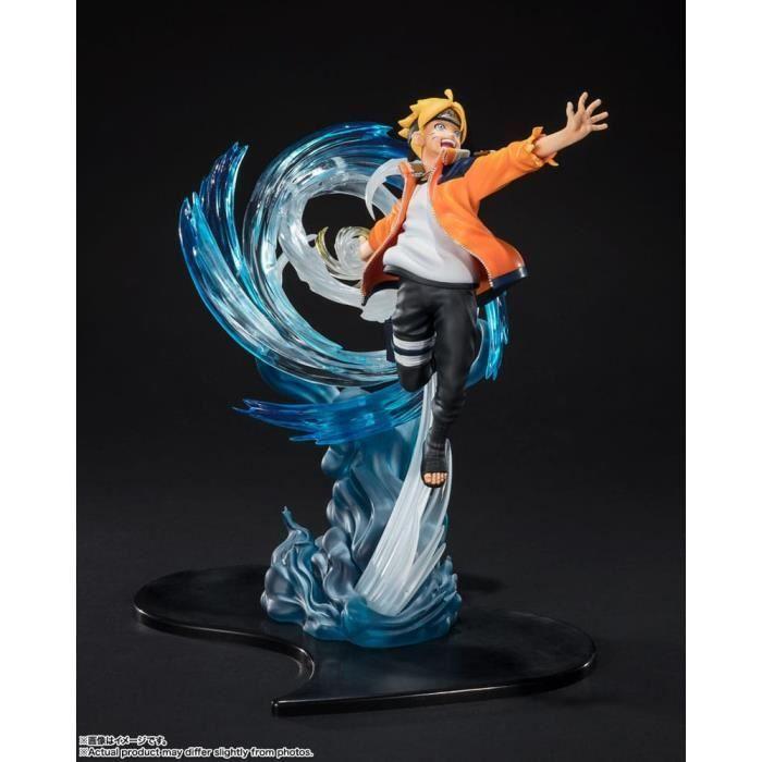 Statuette - BANDAI TAMASHII NATIONS - BORUTO UZUMA - Naruto - PVC Haute Qualité - 20 Cm