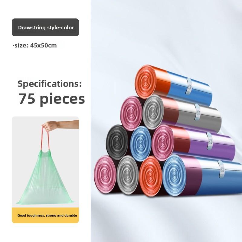 

Сверхпрочные бытовые мешки для мусора с завязками 1 roll of 75 pieces разноцветный